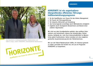 HORIZONTE Broschüre