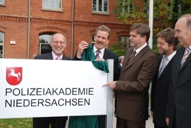 Einweihung der Polizeiakademie Niedersachsen