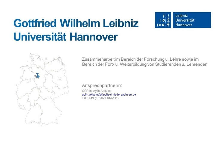 Gottfried Wilhelm Leibniz Universität Hannover