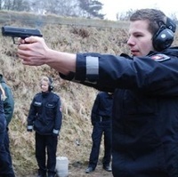 Schießtraining an der Polizeiakademie Niedersachsen